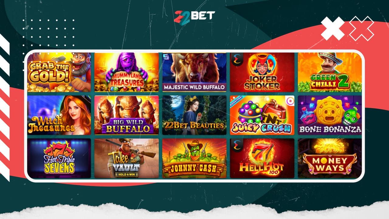 22bet casino all real money games in Royal Taka