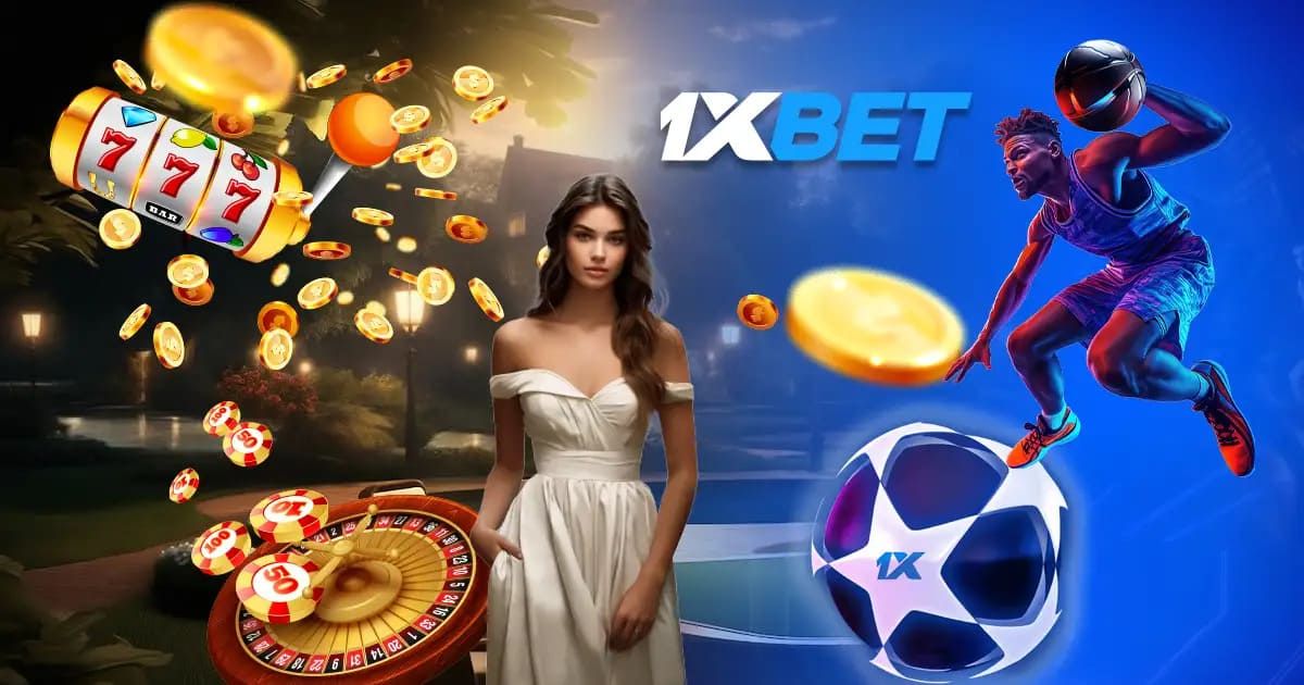 1xbet casino slot machines, roulette, real-time sports betting, all available at Royal Taka
